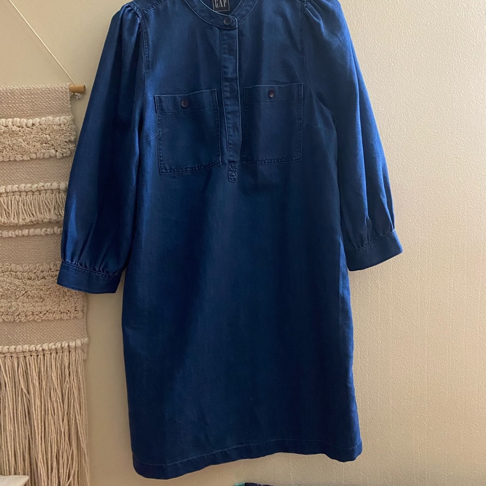 denim dress shirt